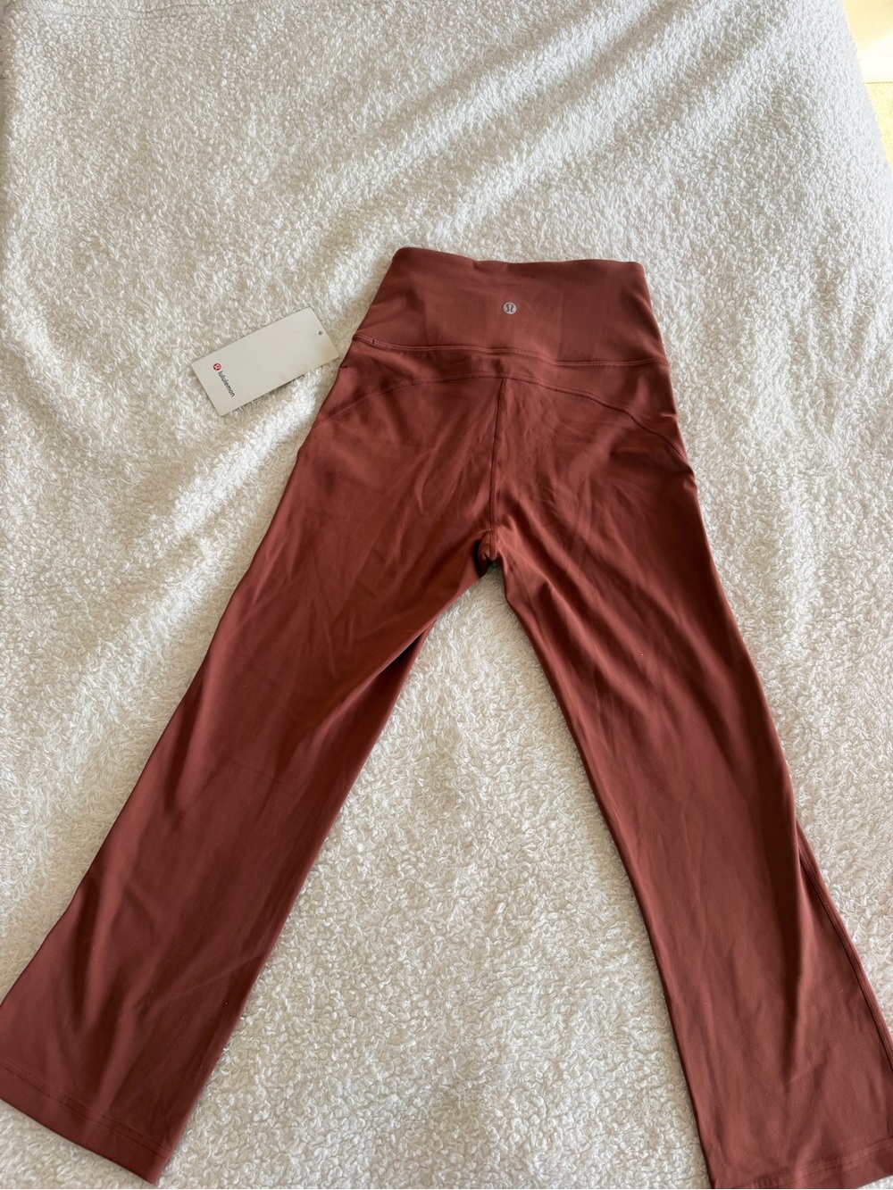 lululemon athletica Super High-Rise Flared Leggings - Rust